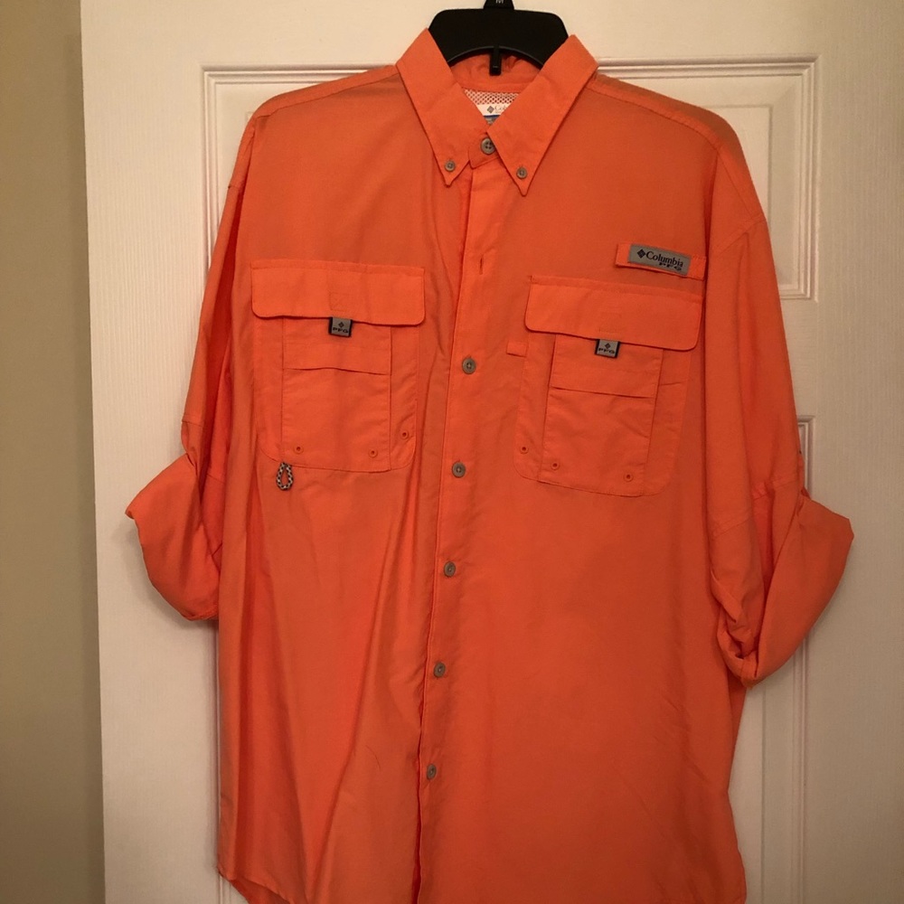Columbia PFG fishing shirt